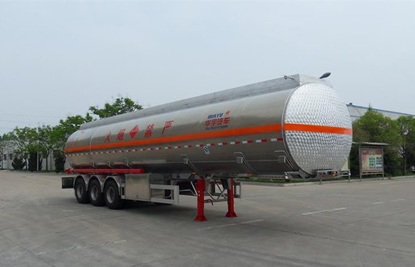 LHY9407GYY铝合金运油半挂车(图1)